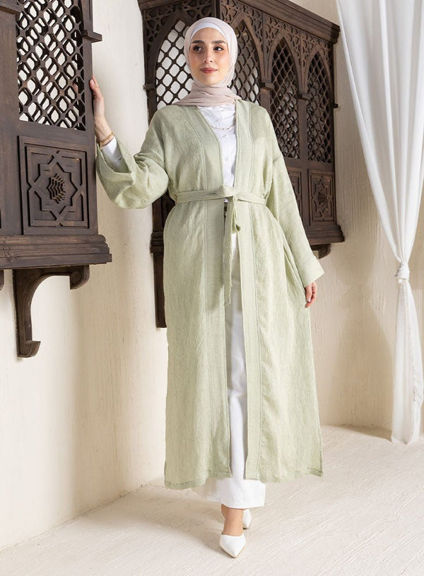 Mint Green RD - Long Cardigan - Khotwh